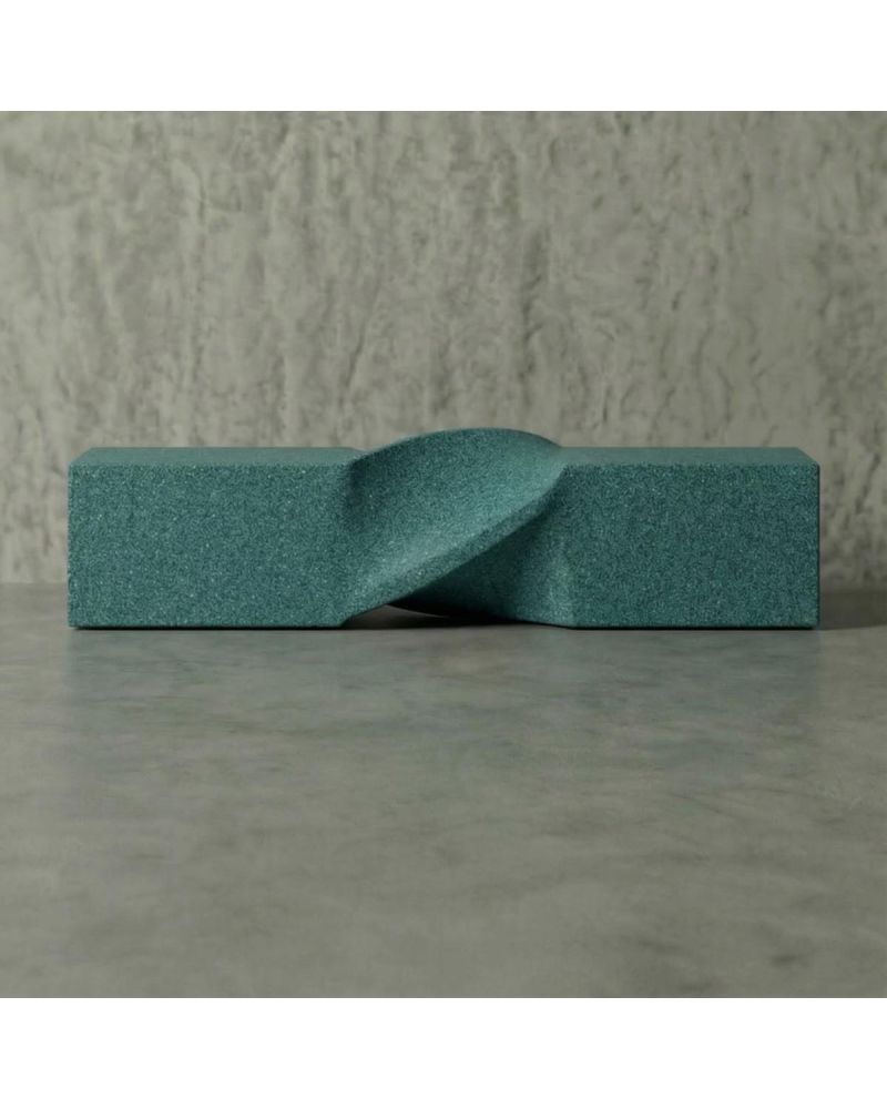 Twist Hafif Beton Bank - Yeşil