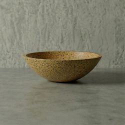 BONZA Hafif Beton Saksı - Sarı