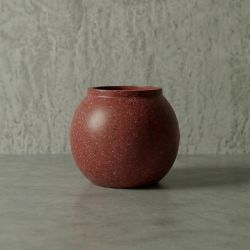 CUPE Hafif Beton Saksı - Kırmızı