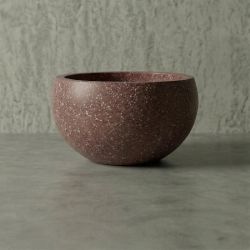 SKY Hafif Beton Saksı - Kahverengi