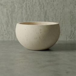 SKY Hafif Beton Saksı - Krem
