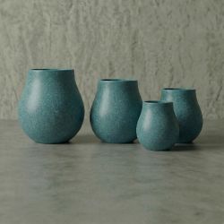 VAAS Hafif Beton Saksı - Yeşil