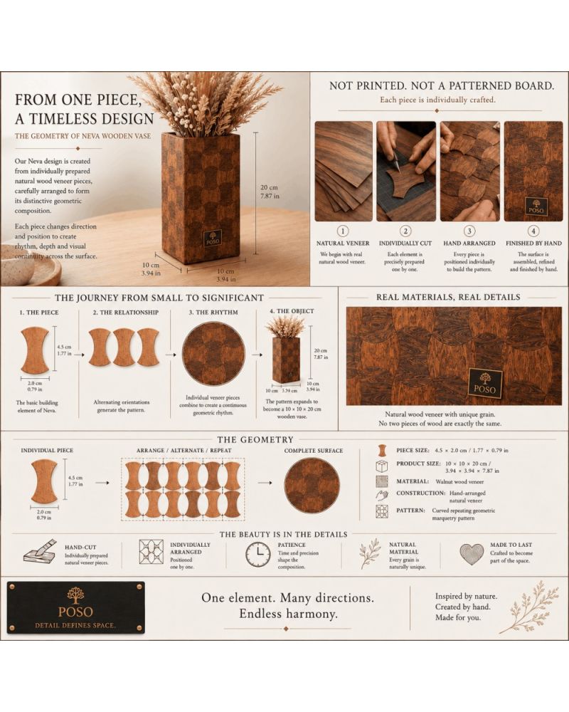 Paso Home Collection Dekoratif Vazo