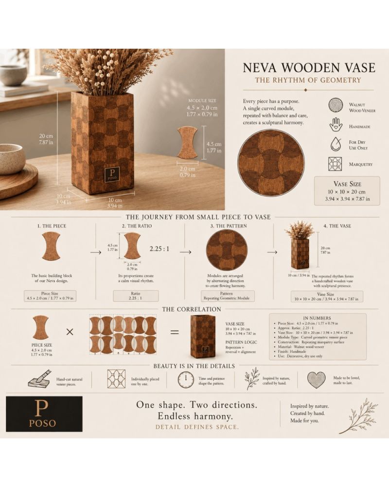 Paso Home Collection Dekoratif Vazo