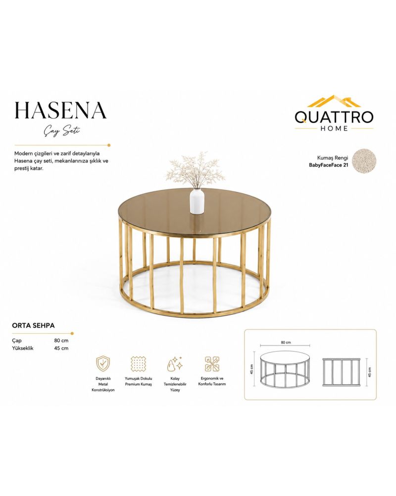 Hasena Çay Seti Koltuk Takımı