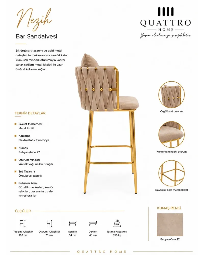 Nezih Bar Sandalyesi