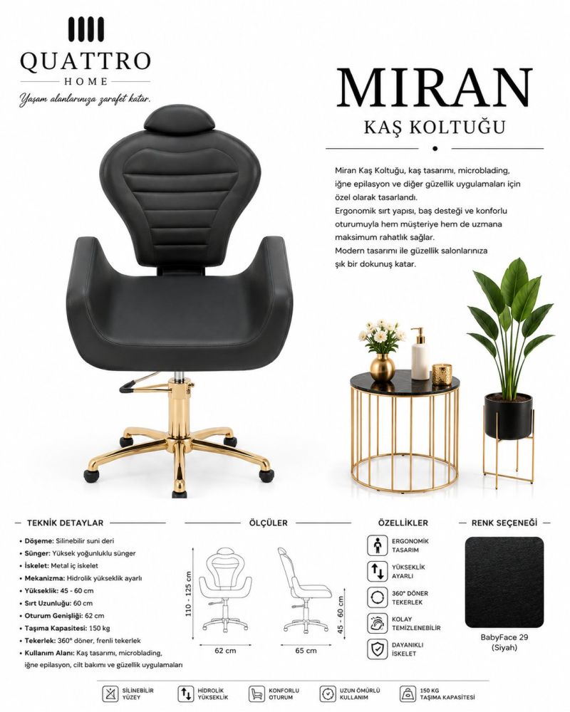 Miran Siyah Kaş Koltuğu