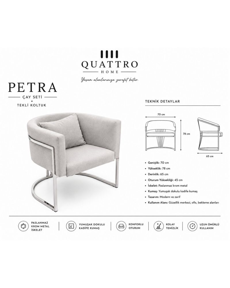Petra Çay Seti Koltuk Takımı