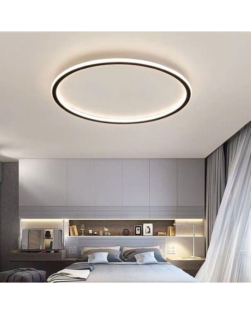 Ø80CM İÇE VE DIŞA IŞIK LED AVİZE PLAFONYER ML54106