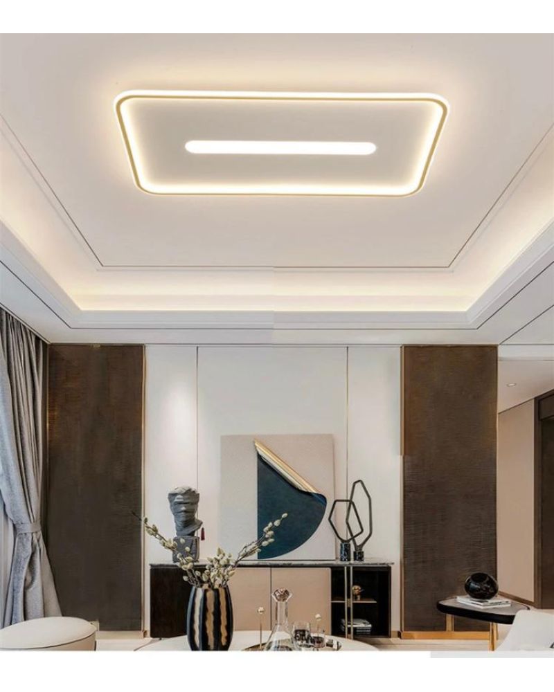 60*90CM İÇ DIŞ VE ORTA IŞIK LED AVİZE PLAFONYER ML54103L