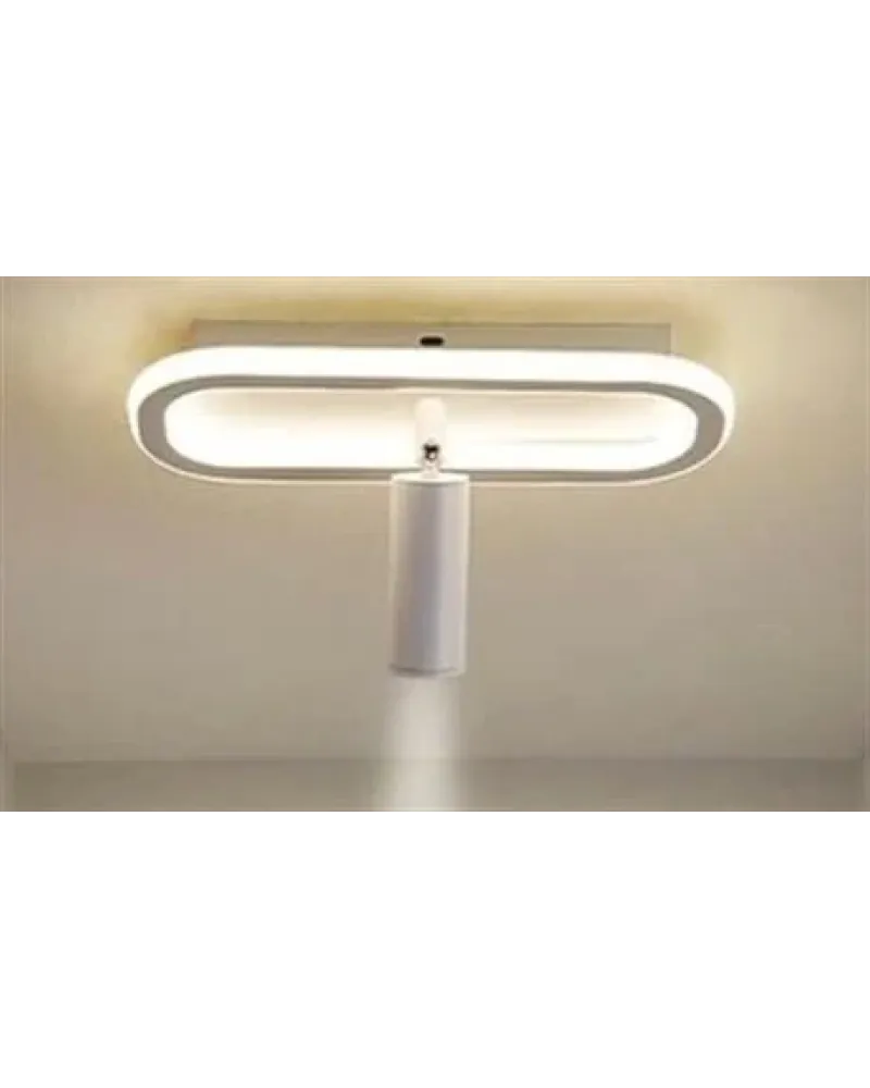 40CM SPOTLU ELİPS LED AVİZE PLAFONYER ML31047