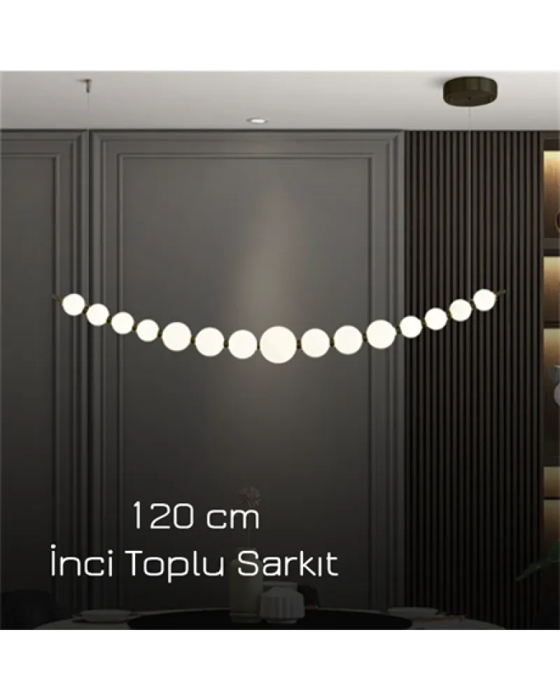 170CM AKRİLİK KÜRE LED AVİZE SARKIT ML83520