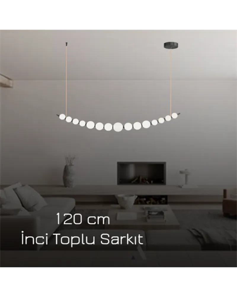 170CM AKRİLİK KÜRE LED AVİZE SARKIT ML83520