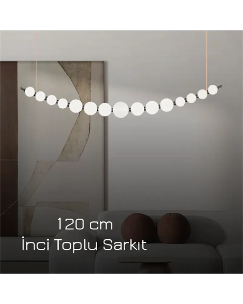125CM AKRİLİK KÜRE LED AVİZE SARKIT ML83521