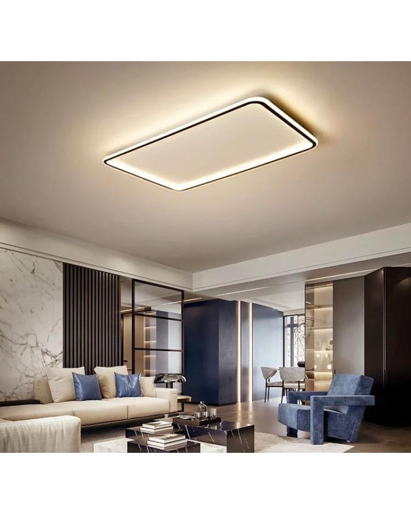 60*40CM İÇE VE DIŞA IŞIK LED AVİZE PLAFONYER ML54113
