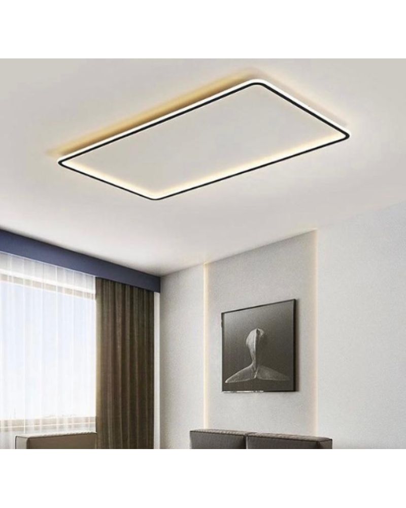 60*40CM İÇE VE DIŞA IŞIK LED AVİZE PLAFONYER ML54113