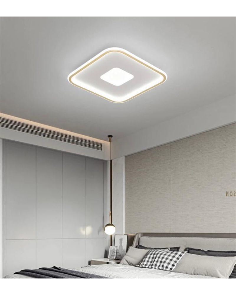 80*80CM İÇ DIŞ VE ORTA IŞIKLI LED AVİZE PLAFONYER ML54102K