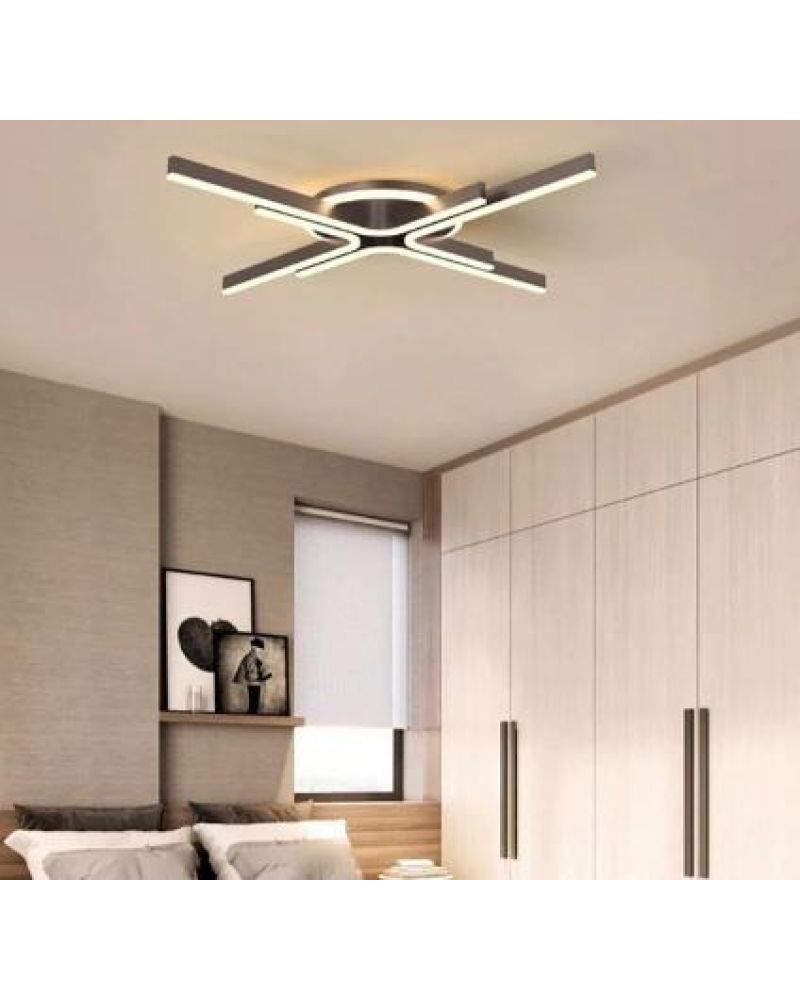 Ø70CM YILDIZ LED AVİZE PLAFONYER ML32025