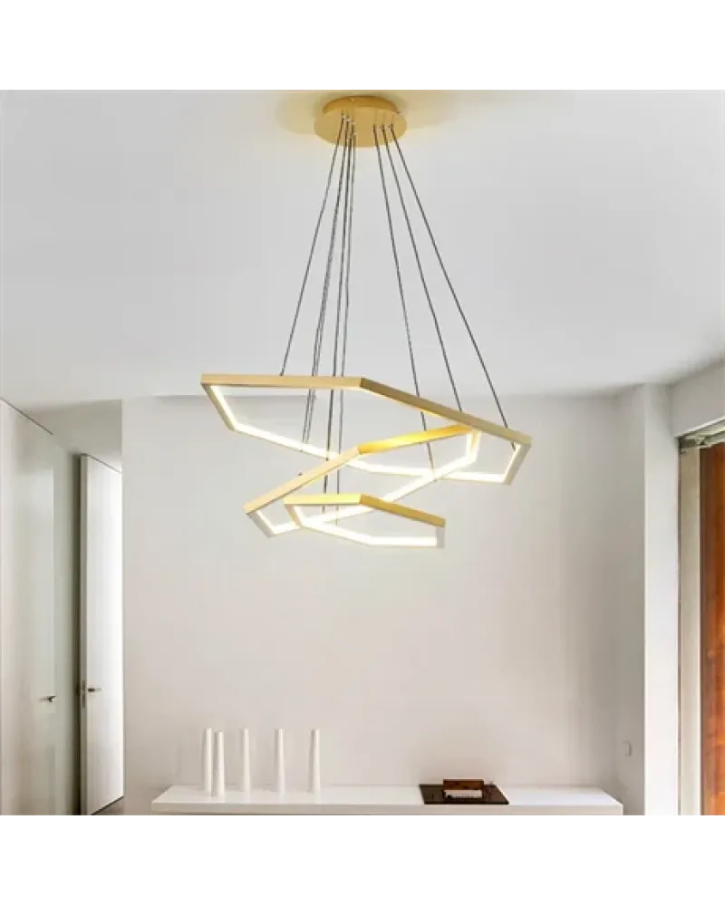 Ø70-50-30CM ALTIGEN LED AVİZE SARKIT ML30034