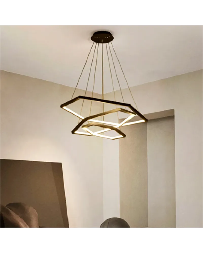Ø70-50-30CM ALTIGEN LED AVİZE SARKIT ML30034