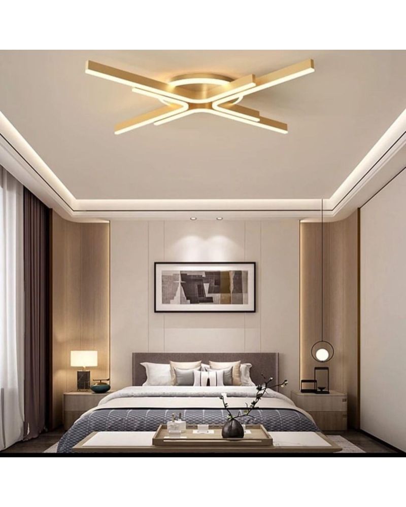 Ø100CM YILDIZ LED AVİZE PLAFONYER ML32025A