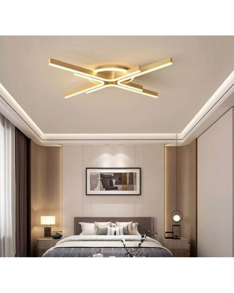 Ø100CM YILDIZ LED AVİZE PLAFONYER ML32025A