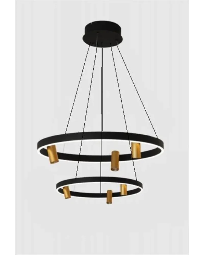 Ø80-60CM SPOTLU LED AVİZE SARKIT ML31042