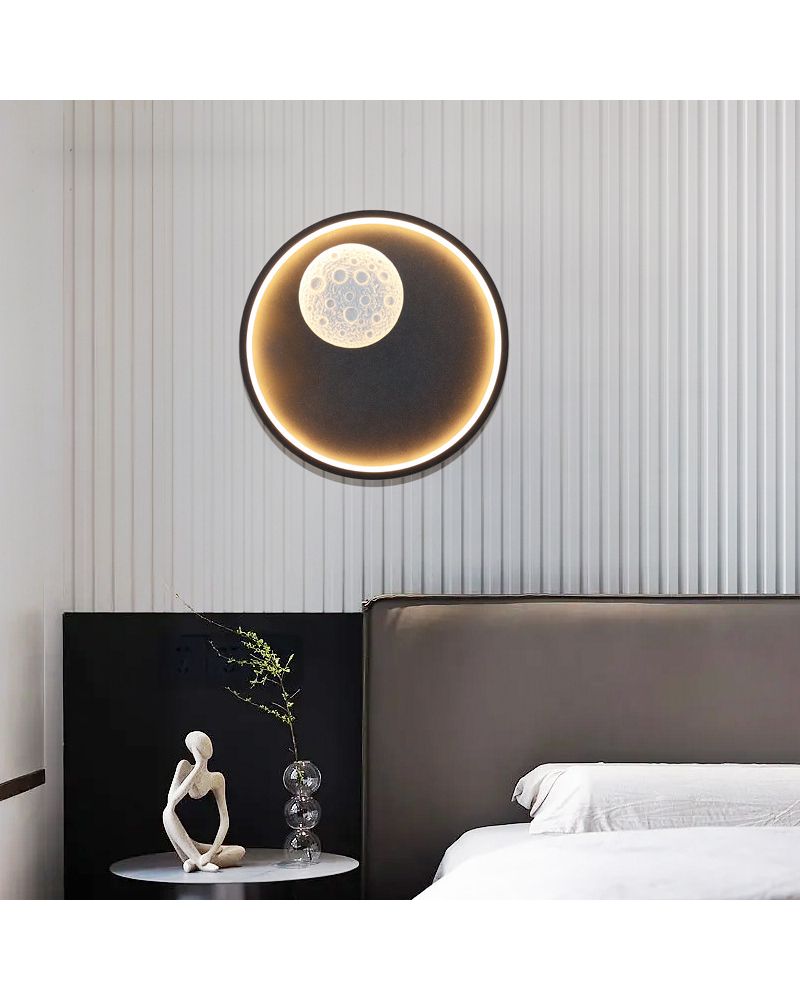 Ø60 CM İÇE IŞIK AY APLİK ML74327