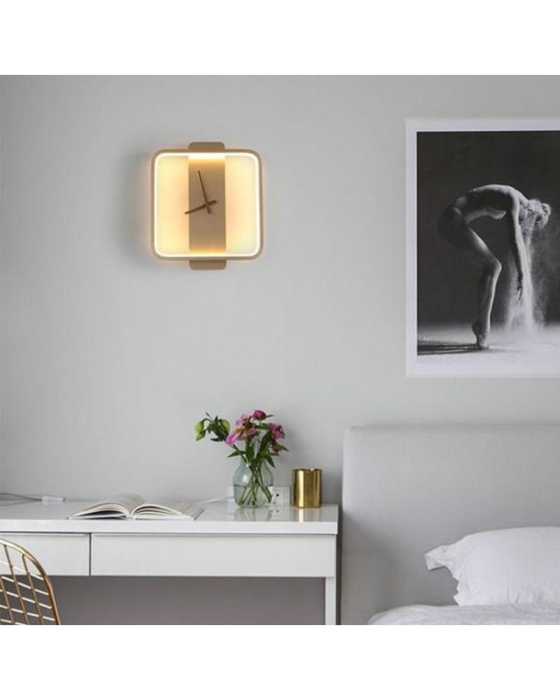 30*30CM SAAT LED DUVAR APLİK ML74144