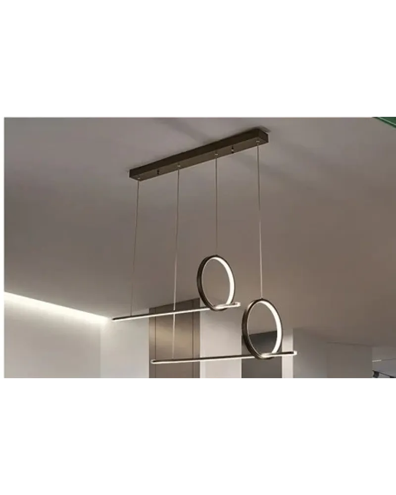 2*Ø25-2*100CM LED AVİZE SARKIT ML30066