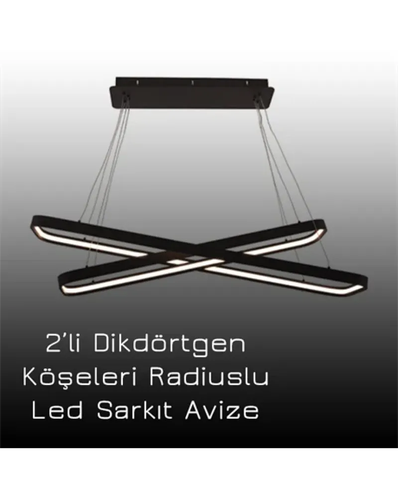 110*25CM RADÜSLÜ LED AVİZE SARKIT ML30022