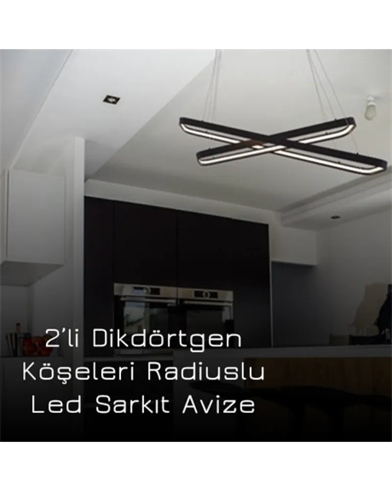 110*25CM RADÜSLÜ LED AVİZE SARKIT ML30022