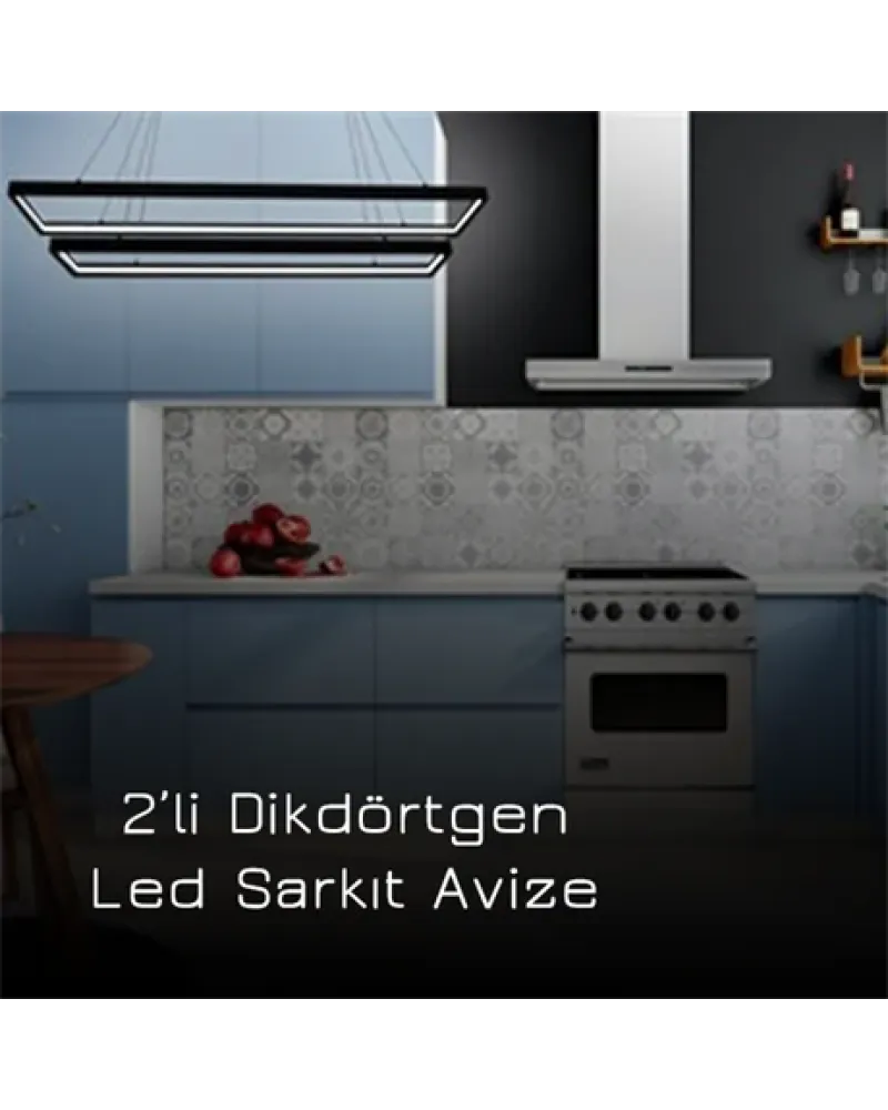 110*25CM KESKİN LED AVİZE SARKIT ML30021