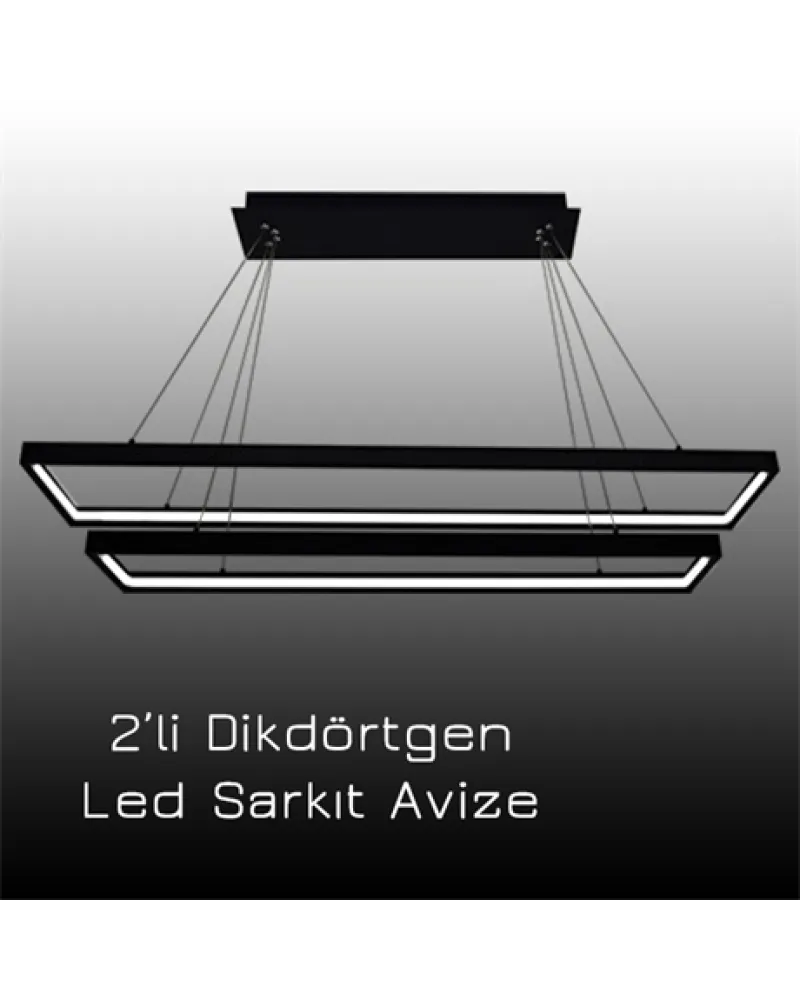 110*25CM KESKİN LED AVİZE SARKIT ML30021