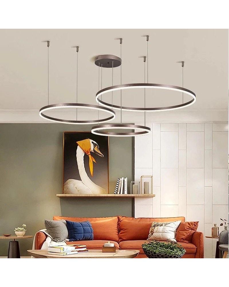 Ø80-60-40CM 3'LÜ LED AVİZE SARKIT ML30044