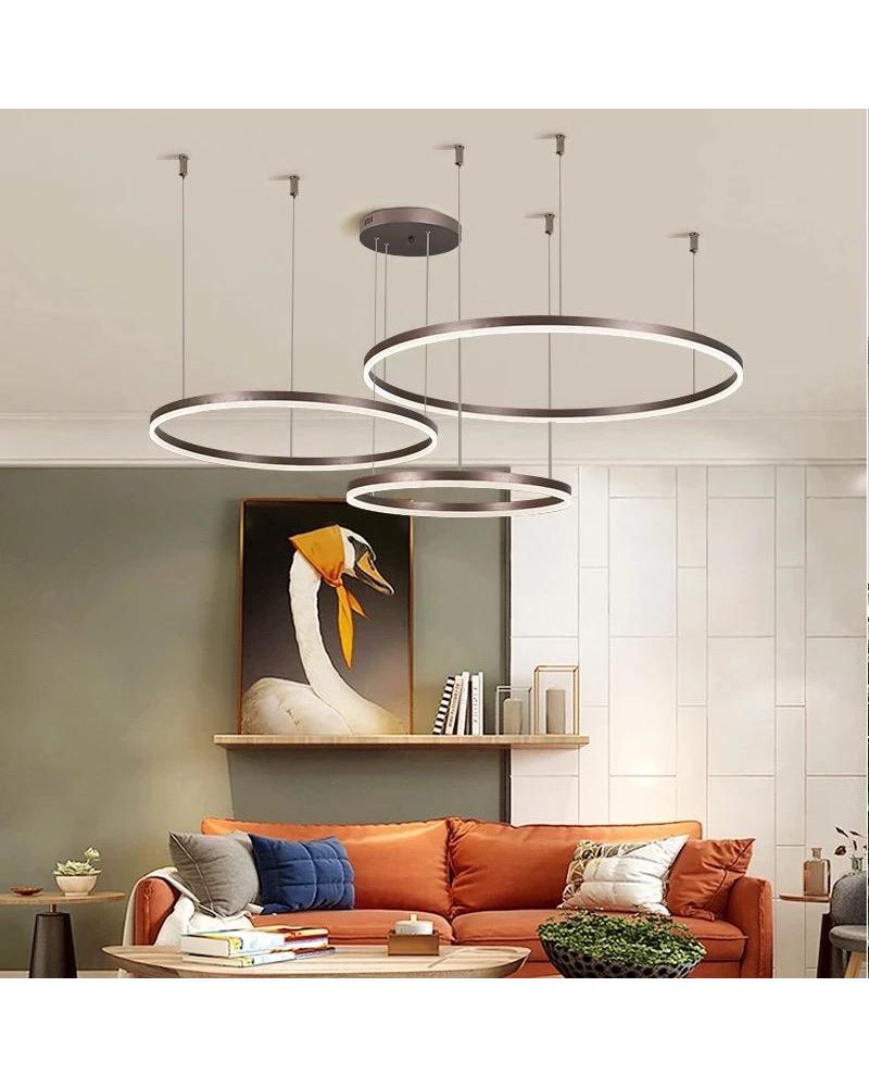 Ø80-60-40CM 3'LÜ LED AVİZE SARKIT ML30044