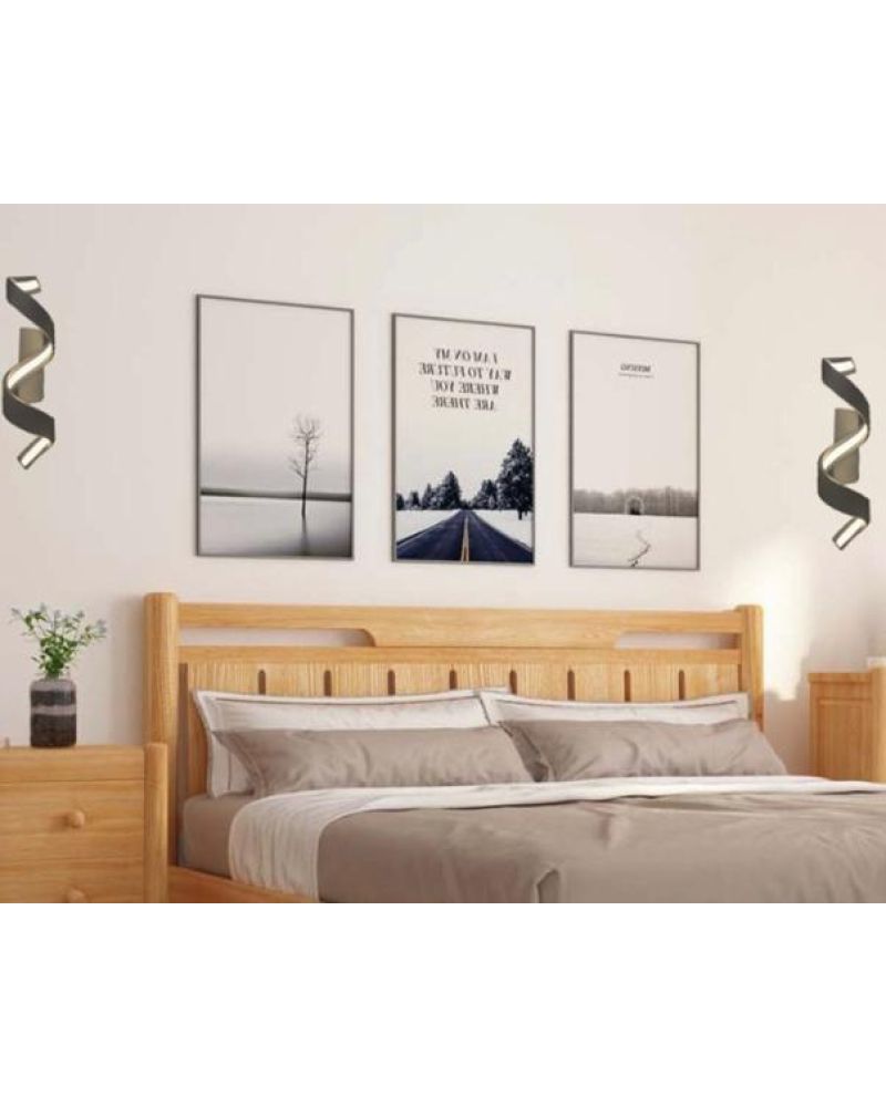 H:40CM BURGU LED DUVAR APLİK ML74124