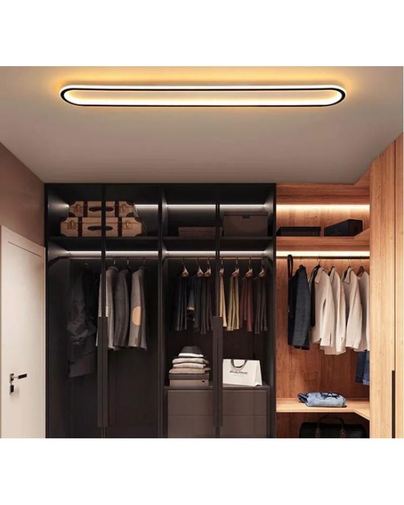 40CM ELİPS İÇE VE DIŞA IŞIK LED AVİZE PLAFONYER ML54114
