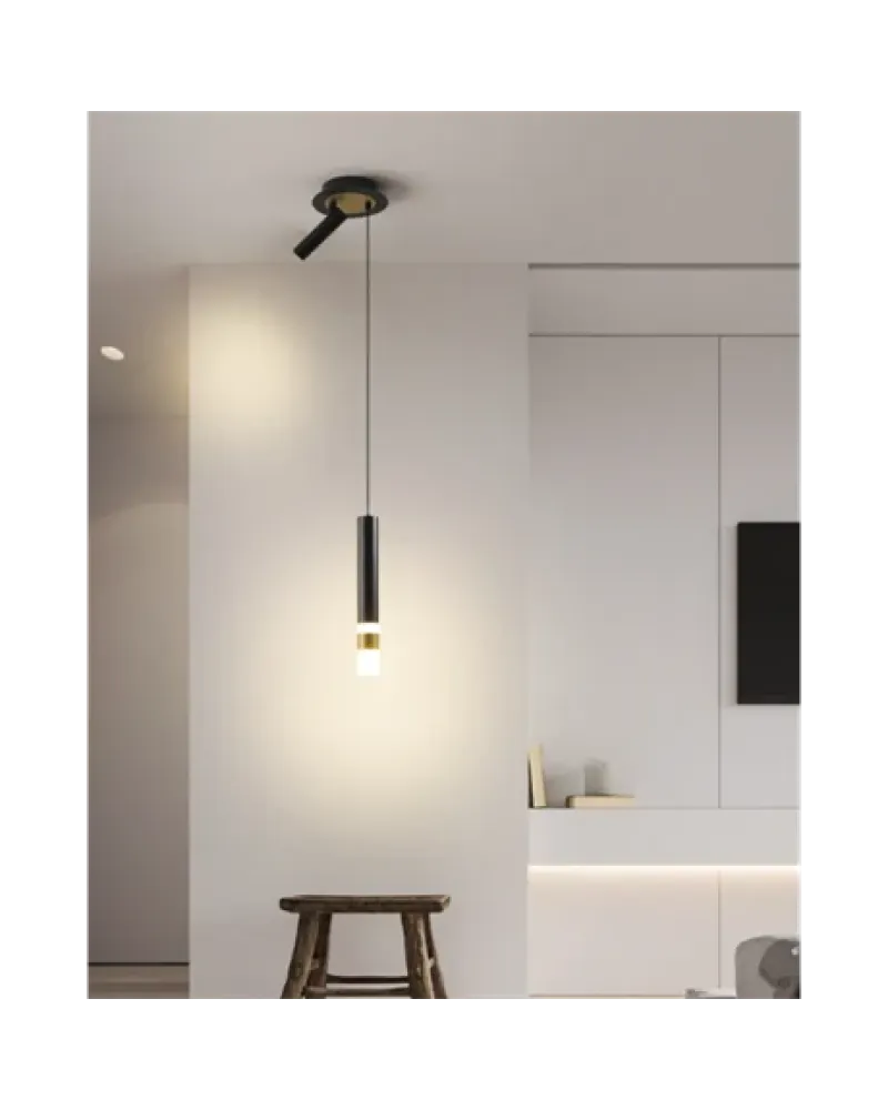 H:50CM SPOTLU BORU LED AVİZE SARKIT ML83057