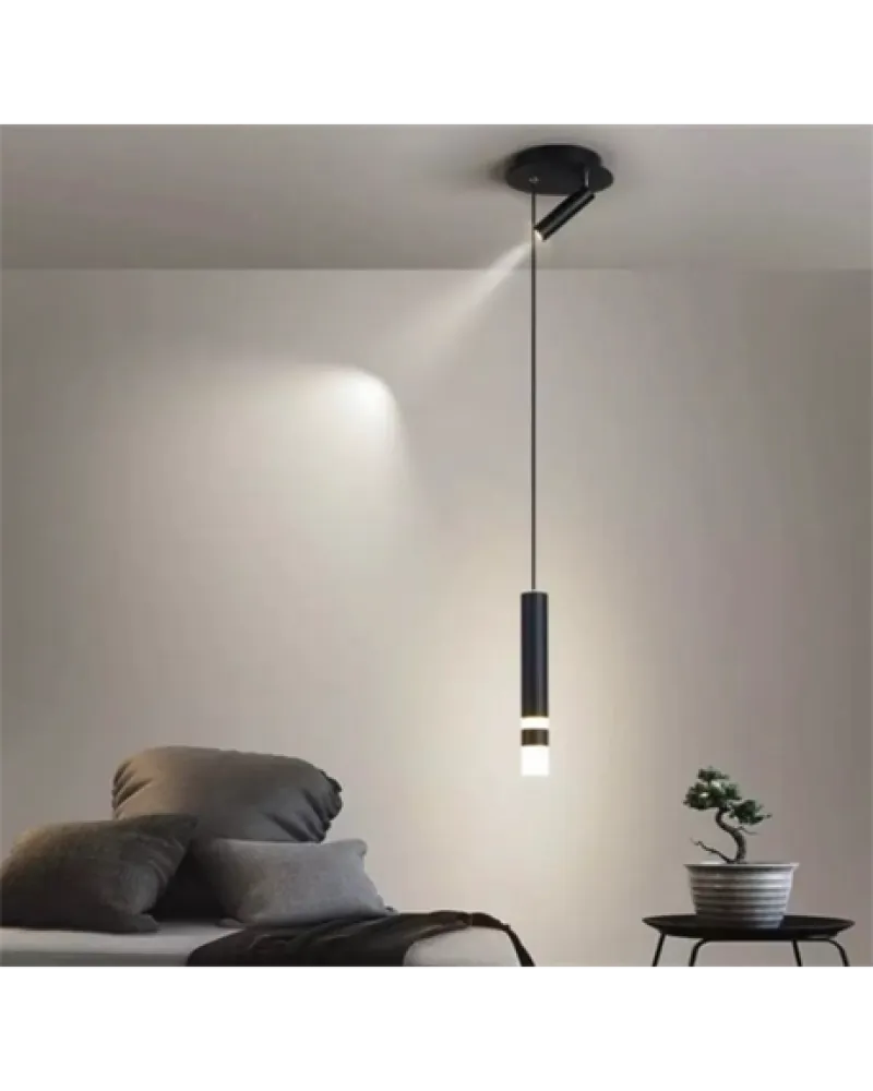 H:50CM SPOTLU BORU LED AVİZE SARKIT ML83057