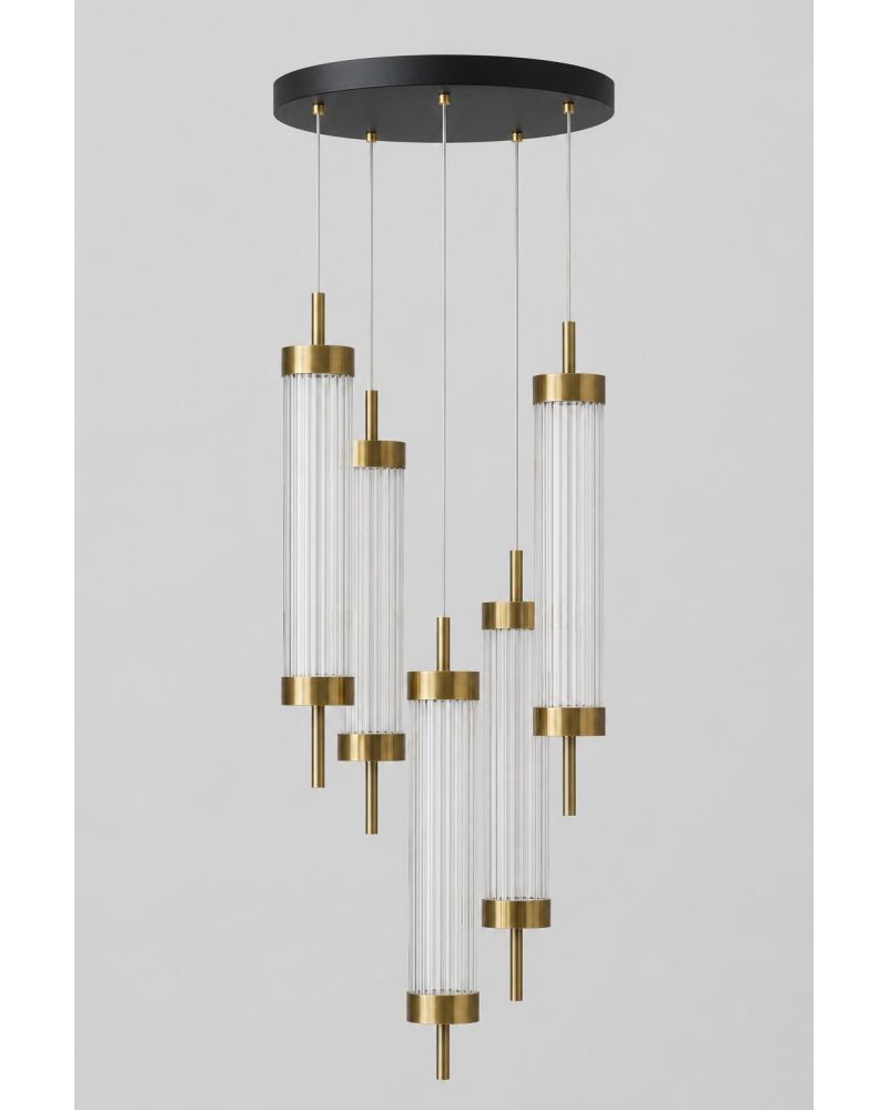 ÇİZGİLİ TÜP LED AVİZE SARKIT ML40031