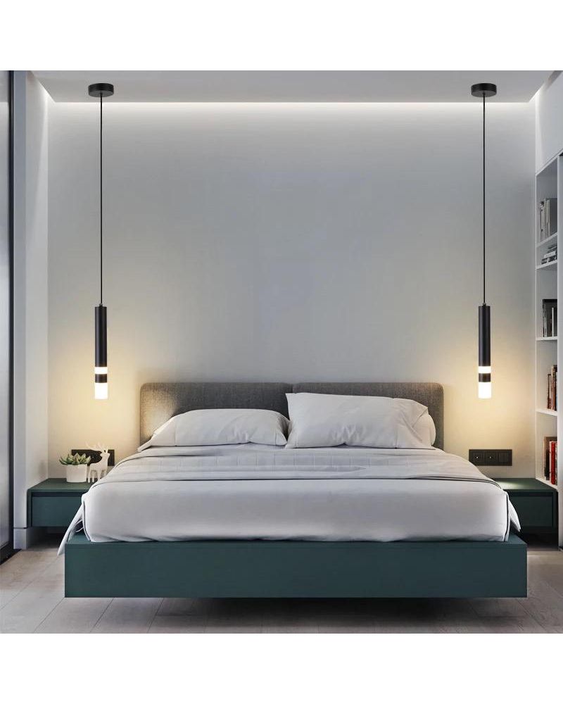 H:30CM ÇİFT AKRİLİK LED BORU SARKIT ML83111