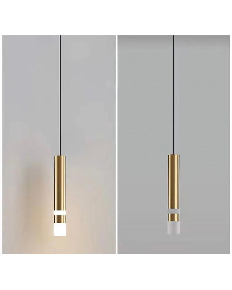 H:30CM ÇİFT AKRİLİK LED BORU SARKIT ML83111