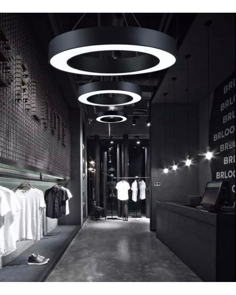 Ø80CM SİMİT LED AVİZE SARKIT ML2014S.36.80