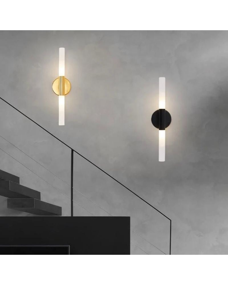 H:38CM AKRİLİK BORU LED DUVAR APLİK ML74159