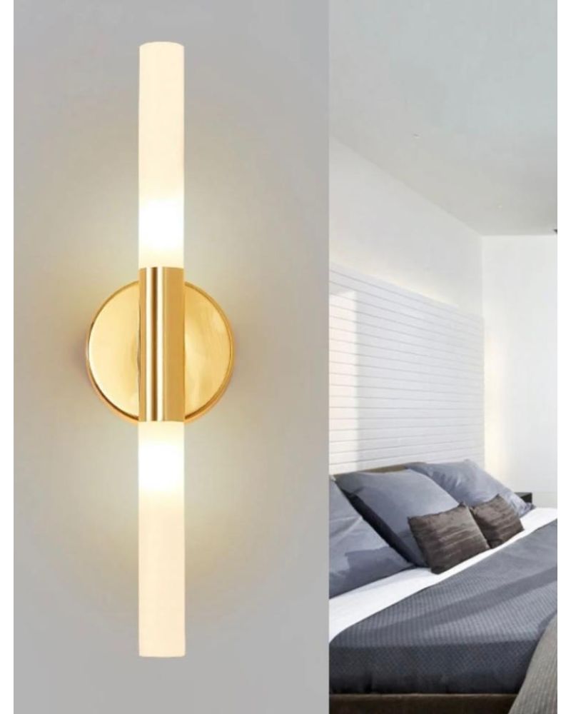 H:38CM AKRİLİK BORU LED DUVAR APLİK ML74159