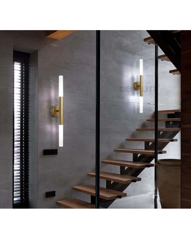 H:38CM AKRİLİK BORU LED DUVAR APLİK ML74159