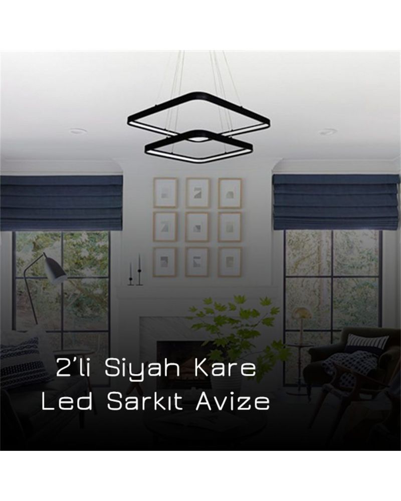 EKO RADÜSLÜ KÖŞE LED AVİZE SARKIT ML30014
