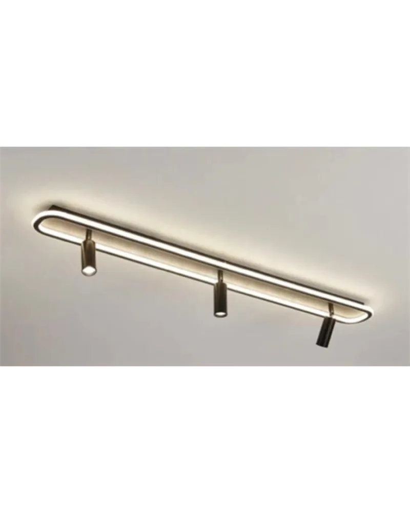 100CM SPOTLU ELİPS LED AVİZE PLAFONYER ML31050
