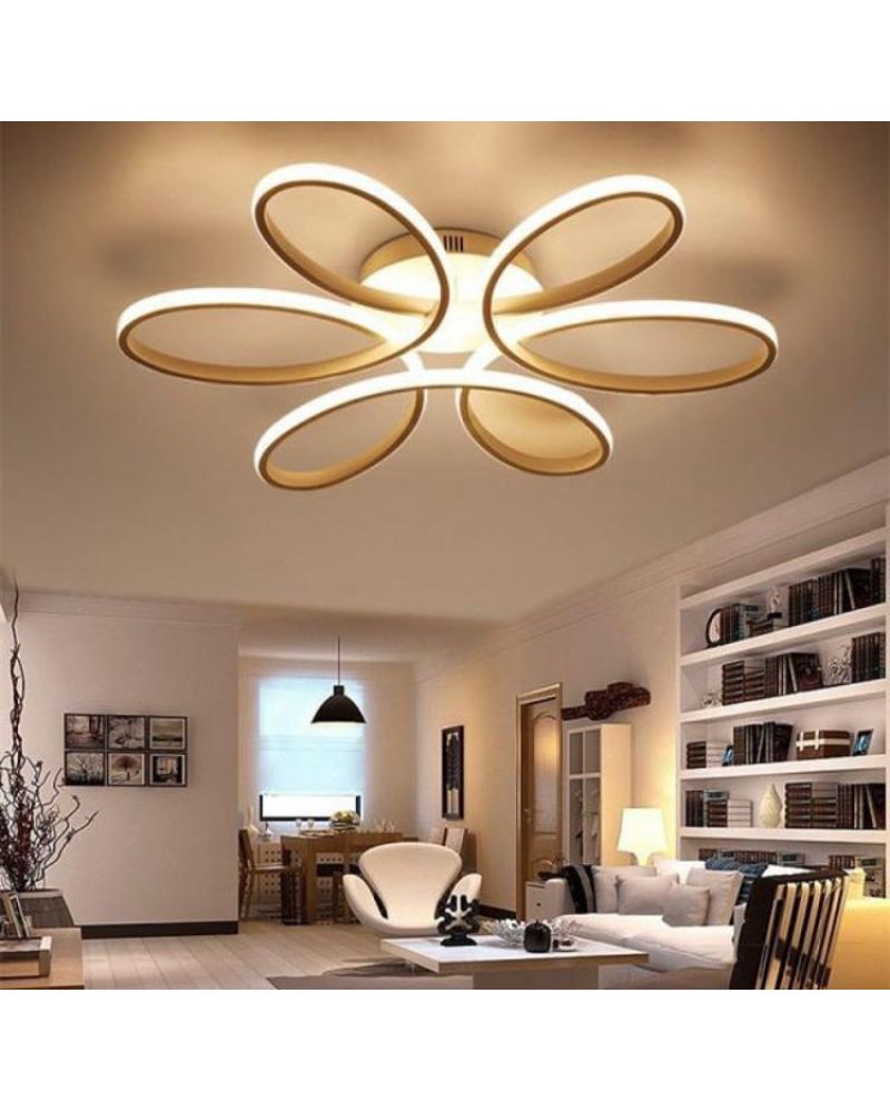 Ø60CM PAPATYA LED AVİZE PLAFONYER ML30037